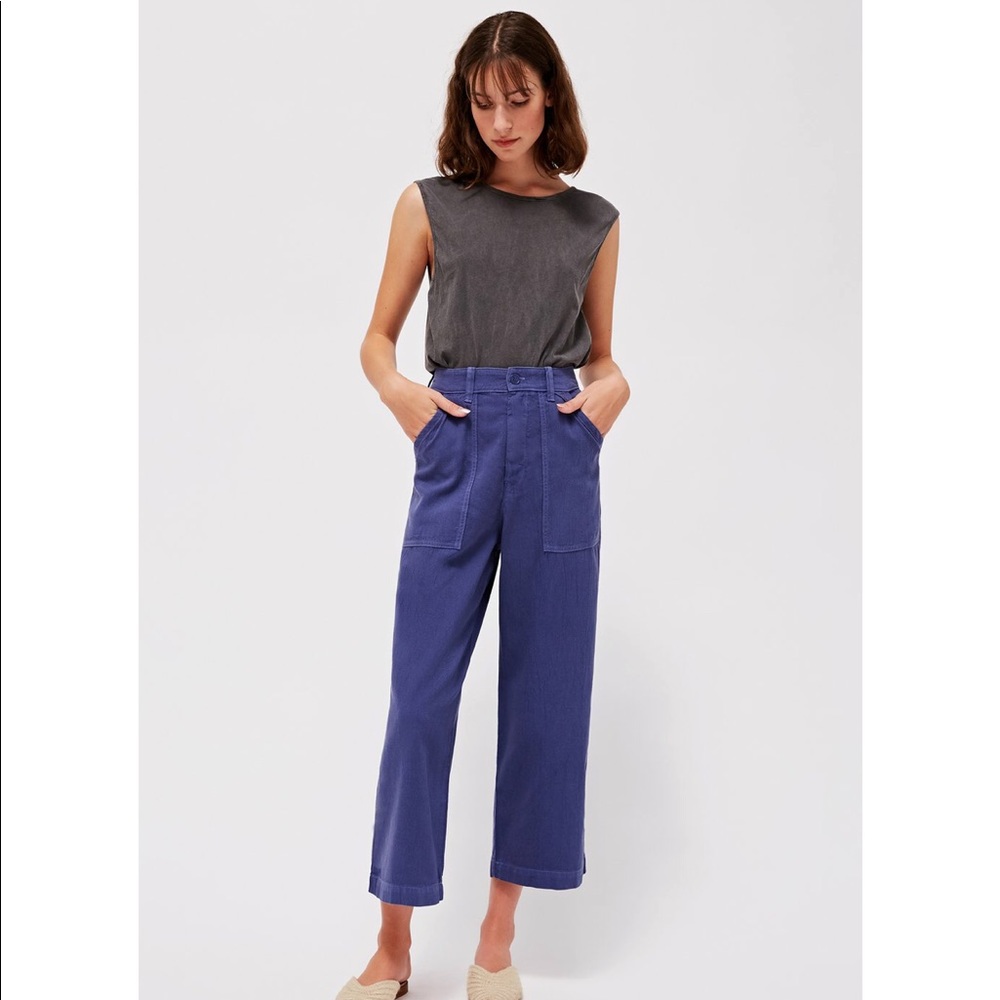 LACAUSA Stella Trousers in French Blue